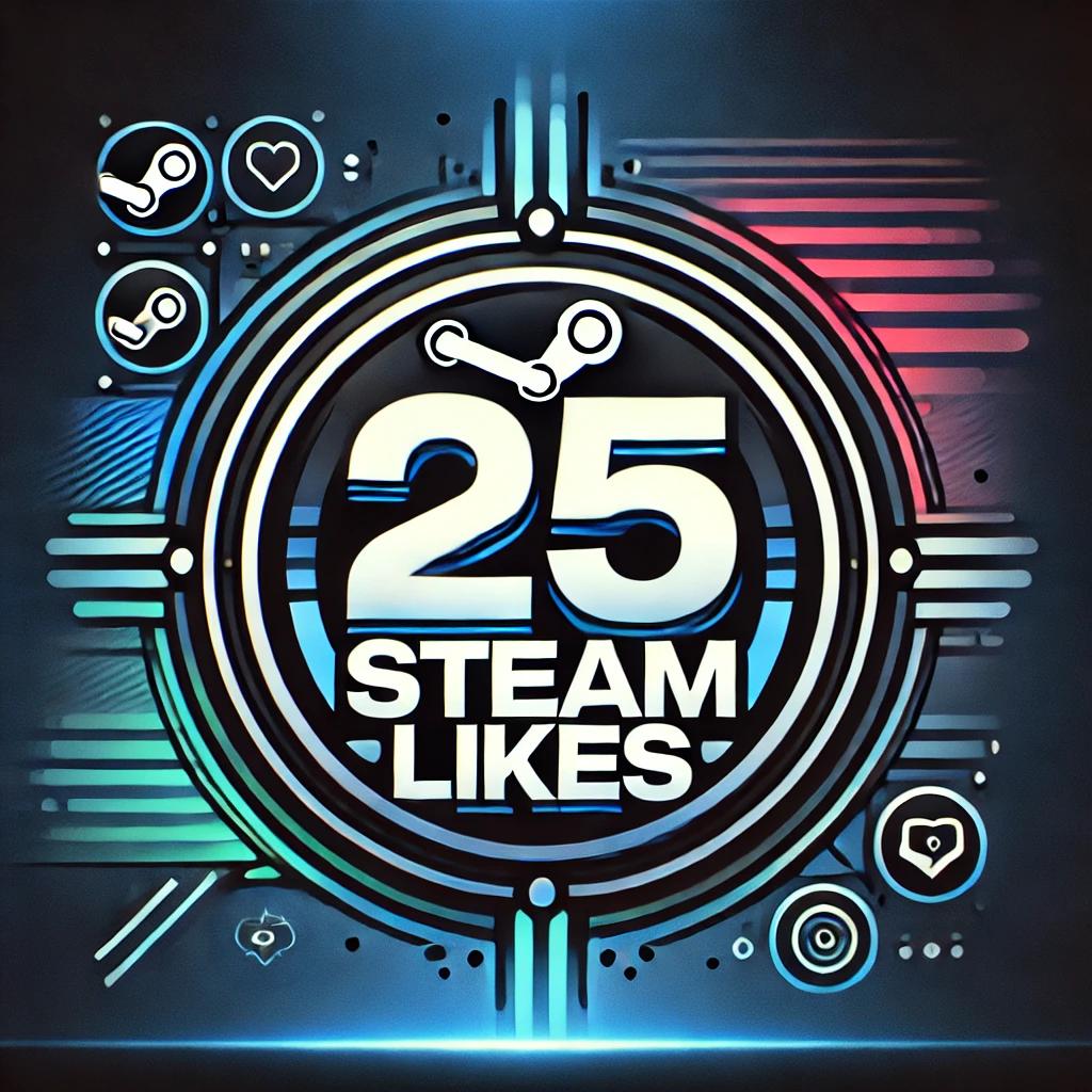 Steam Likes [ 25 ]