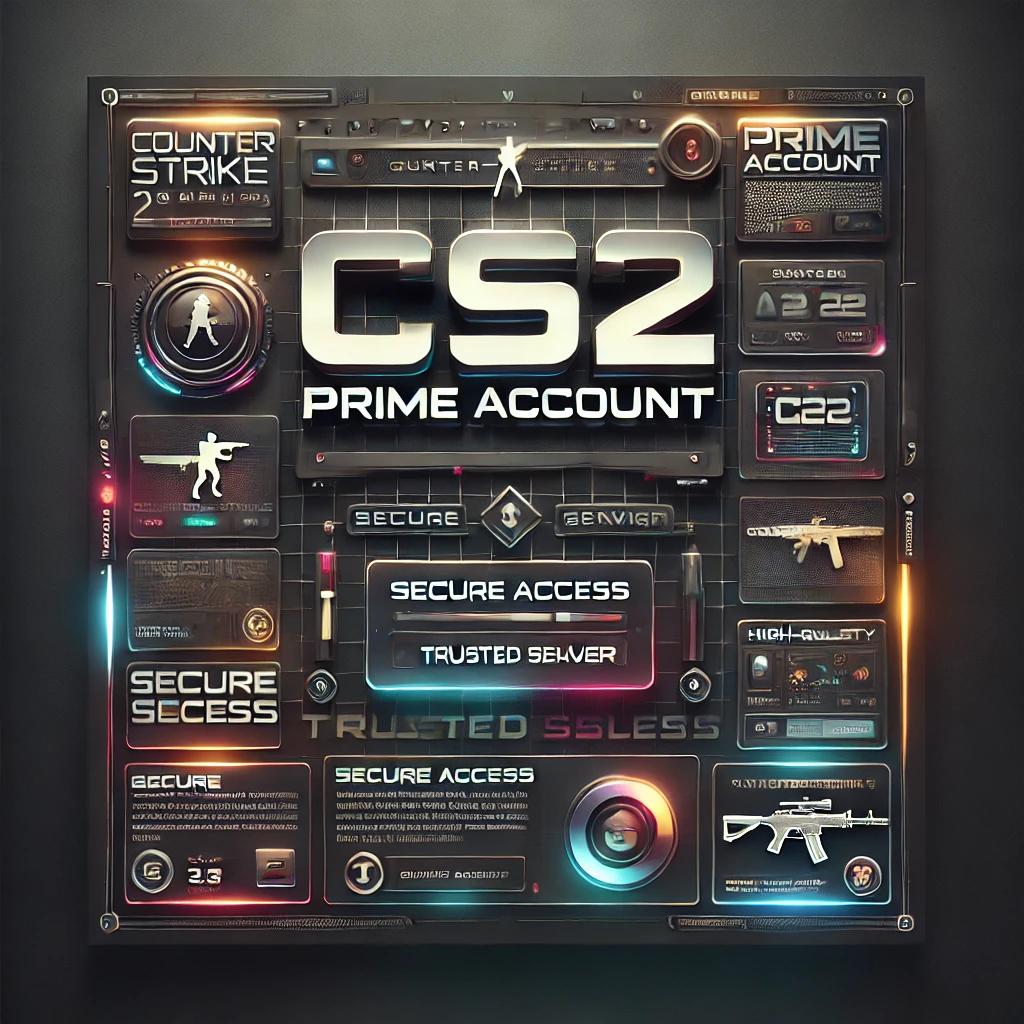 CS2 Prime Account + Premier Ready + 50 Commends